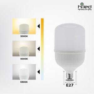 Lampu Bohlam LED Bulb T7 40 Watt Orignal Hiled Murah Bergaransi