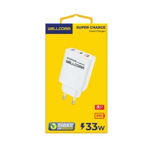 Charger Fast Charge 33 Watt Type-c Wellcomm